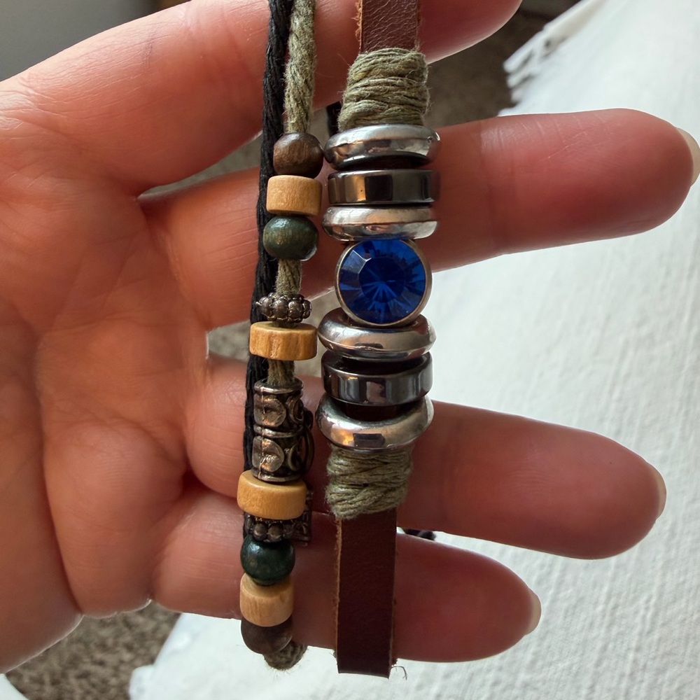 Multi-Color Beaded Bracelet Set